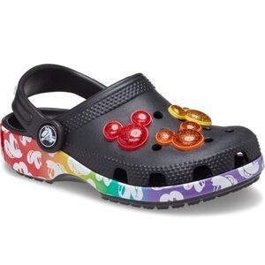 CROCS  Classic Disney Rainbow Clog 9C